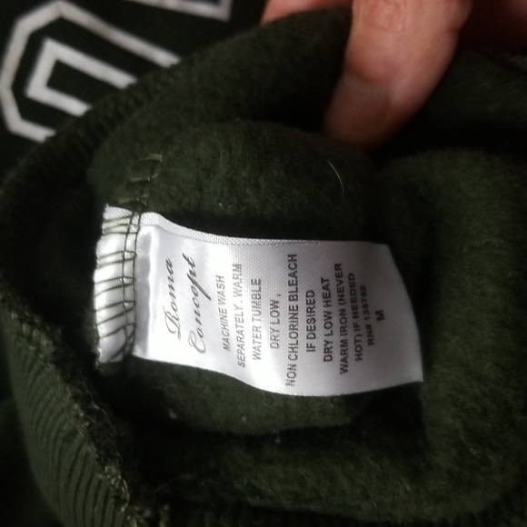 Love nation sweater - dark green - - Picture 8 of 12